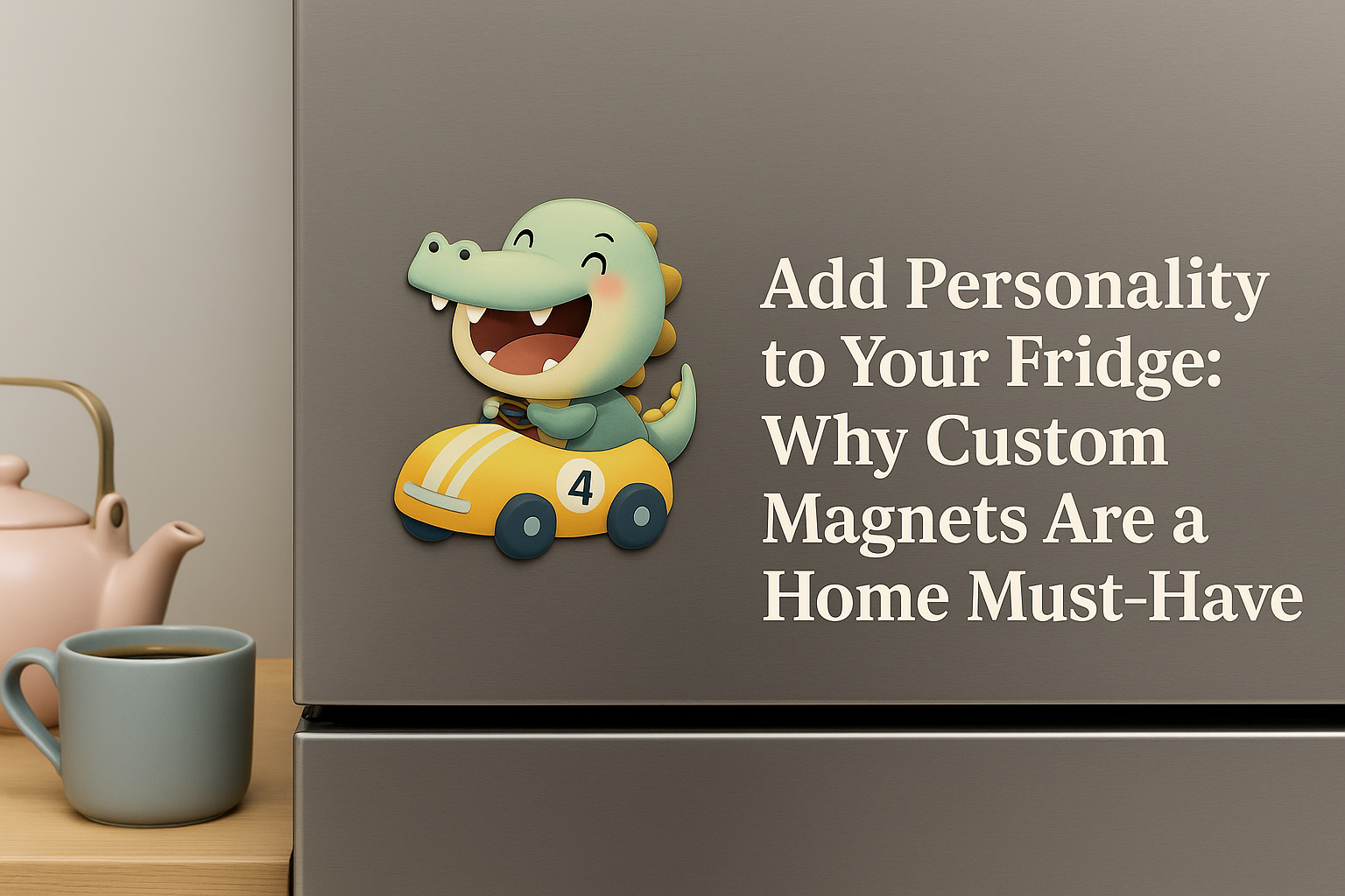 Add Personality to Your Fridge: Why Custom Magnets Are a Home Must-Have