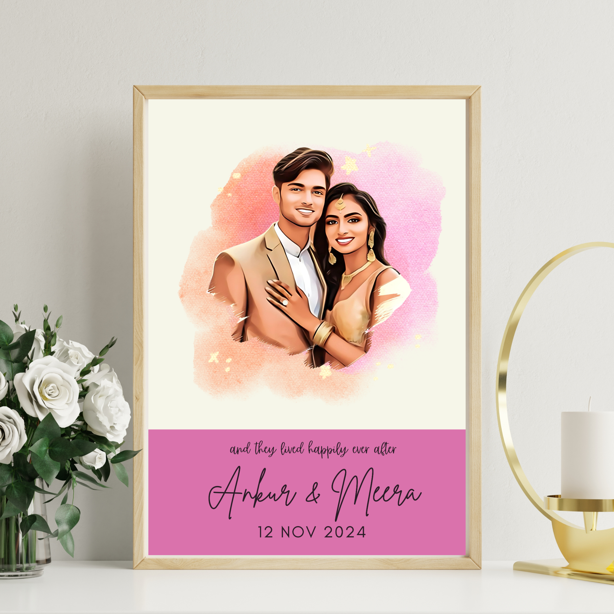 Caricature Portrait - Couple