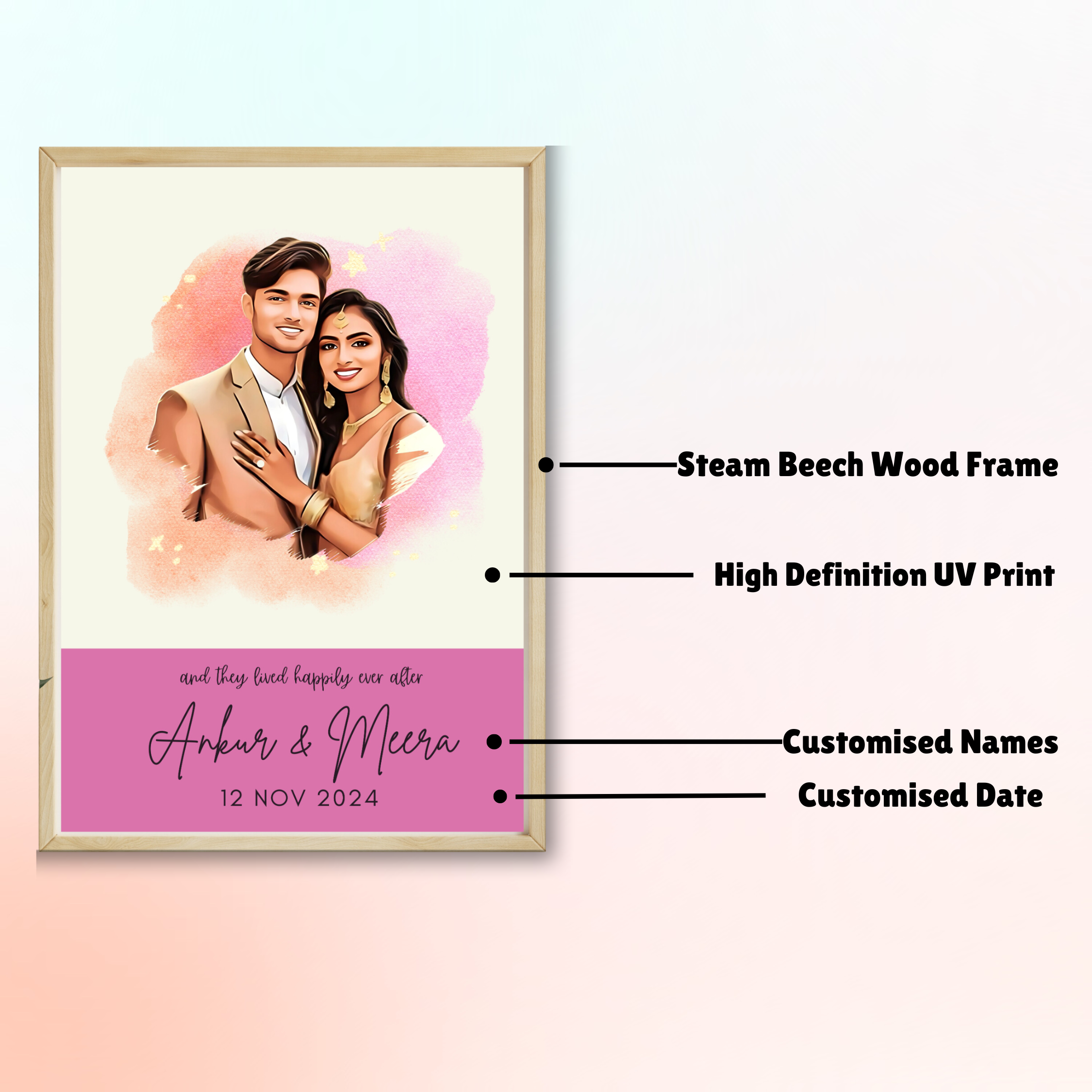 Caricature Portrait - Couple