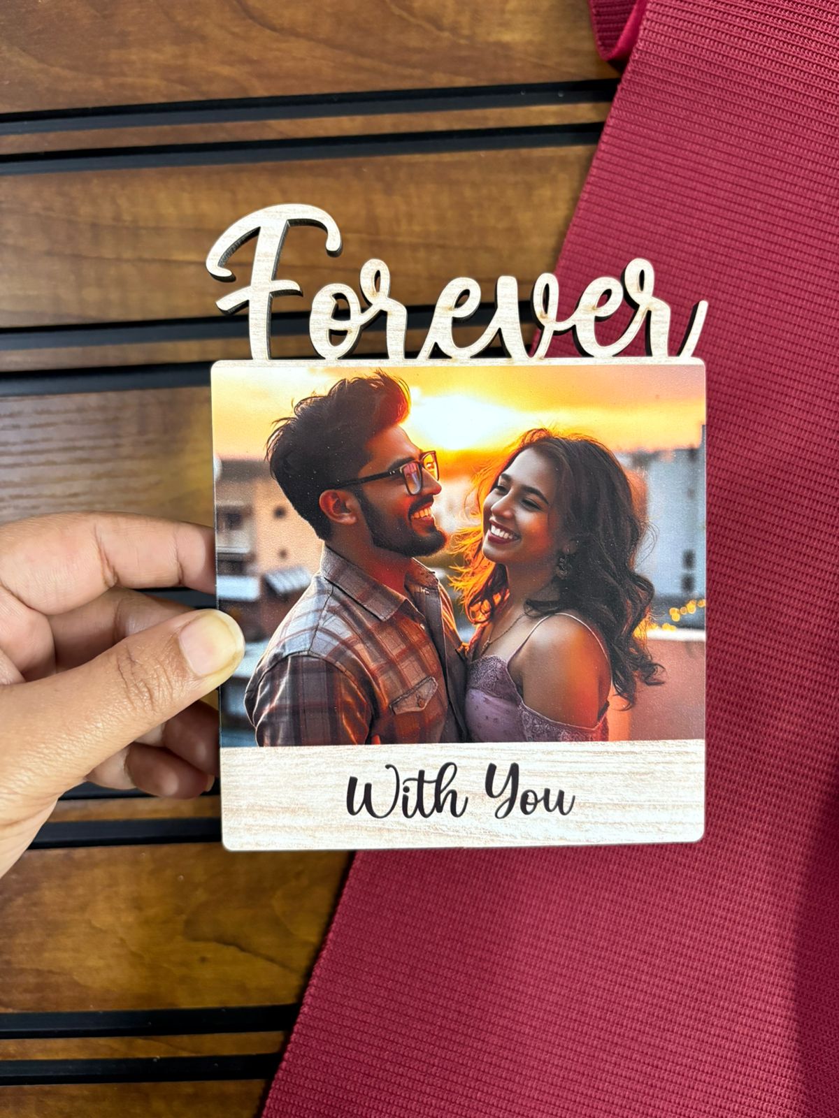 Customised Photo Frame - Forever