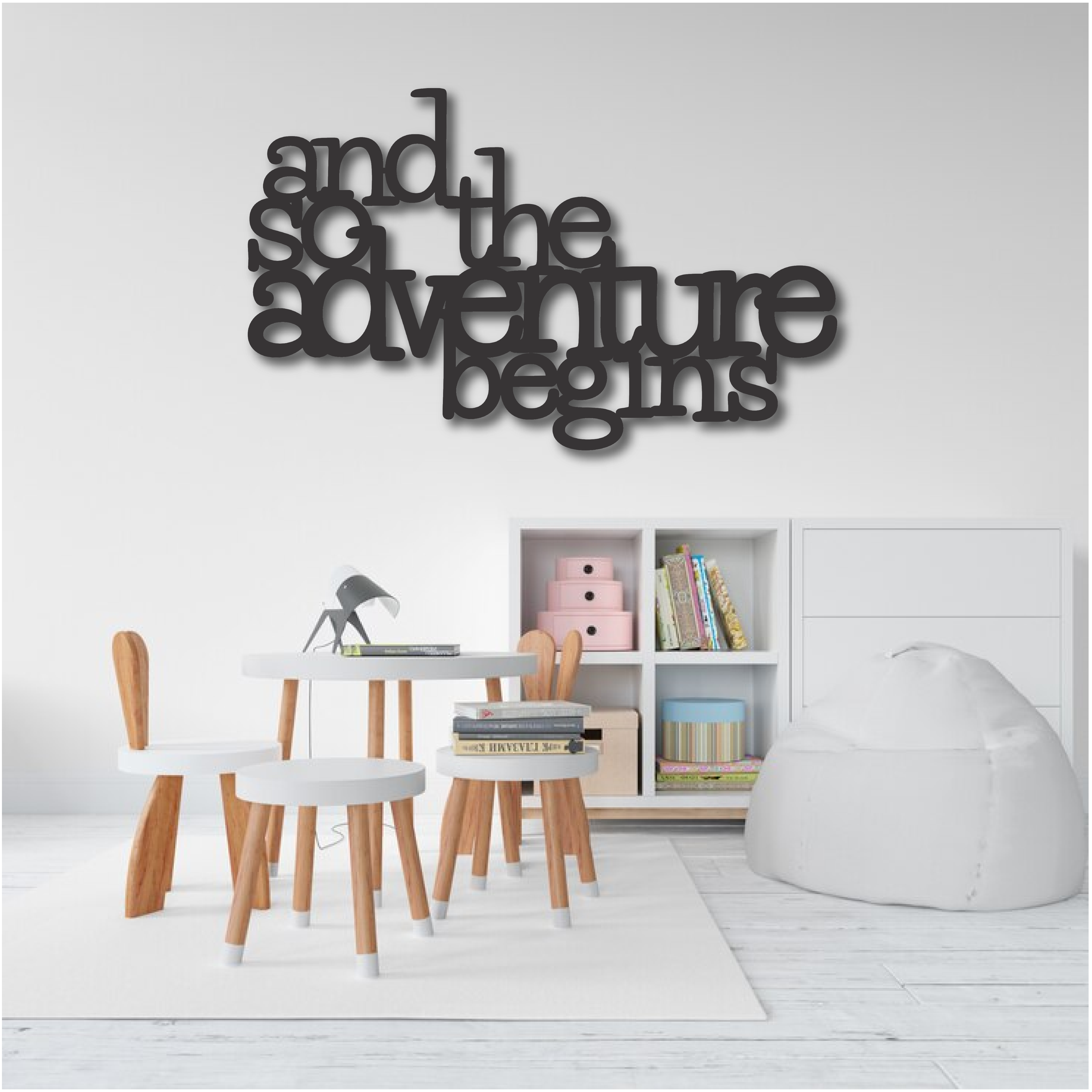 Wood Wall Cutouts -  Adventure Begins