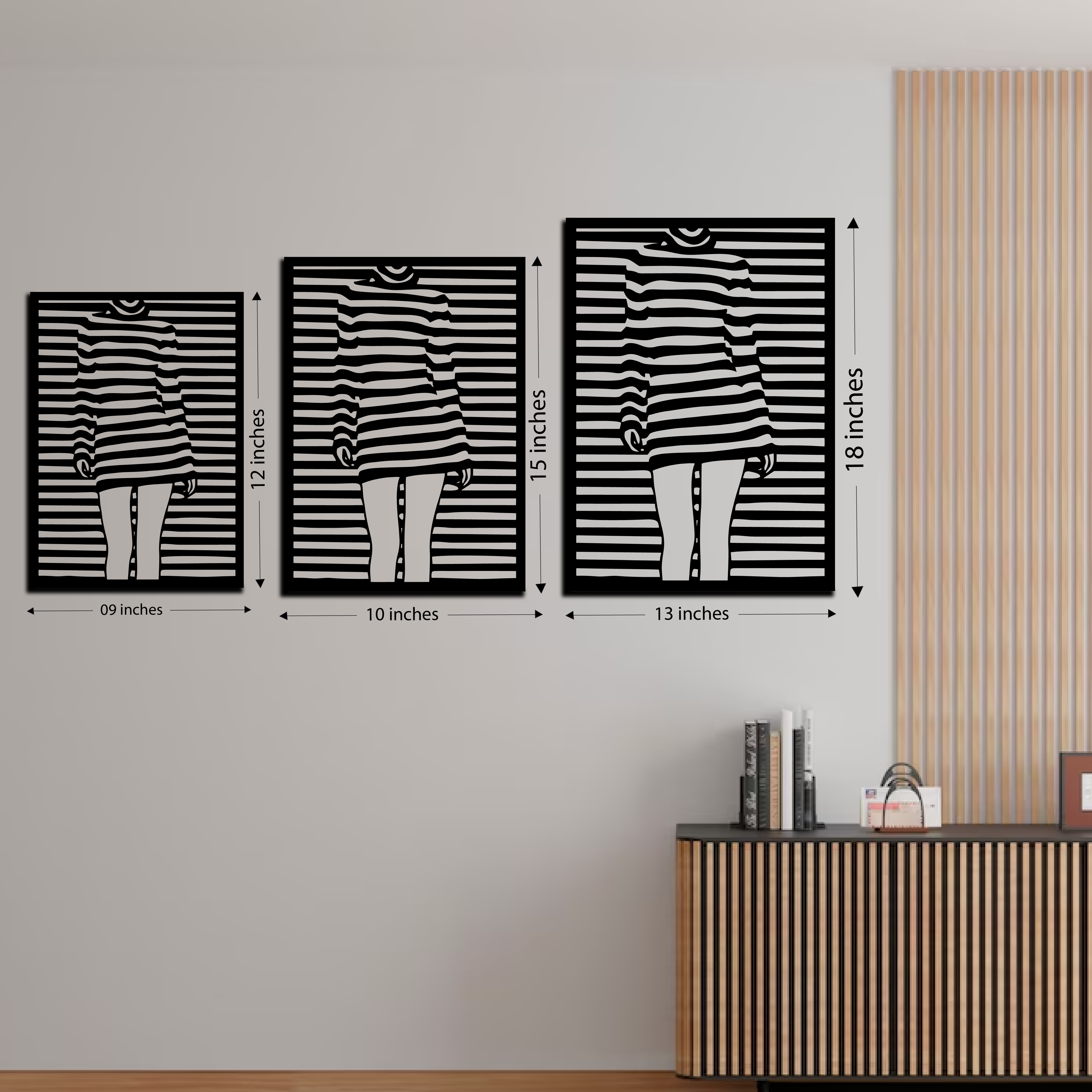 Wood Wall Cutouts -  Am I Dressify