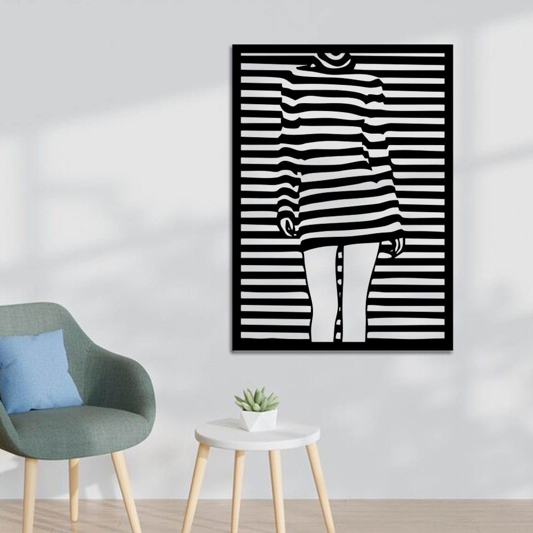 Wood Wall Cutouts -  Am I Dressify