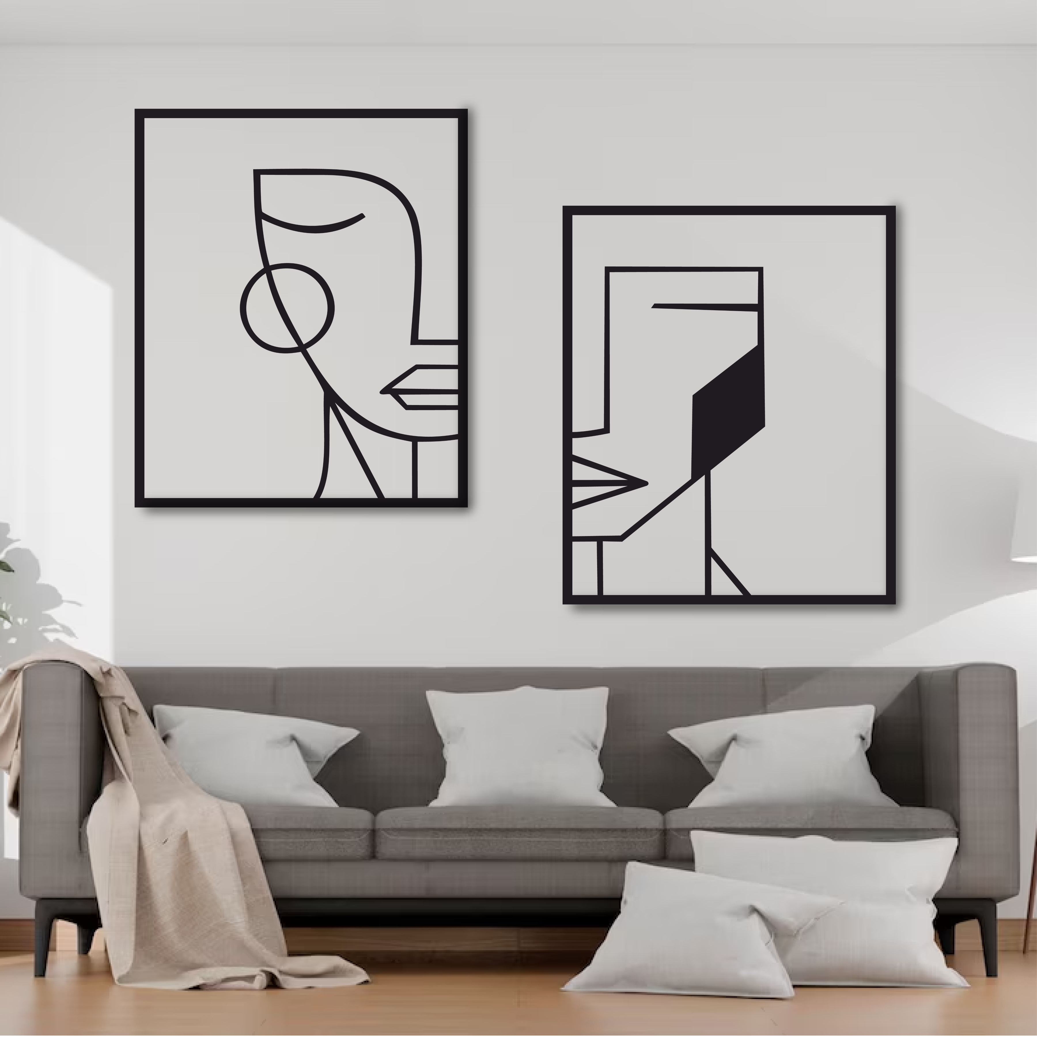 Wood Wall Cutouts -  Art of expression