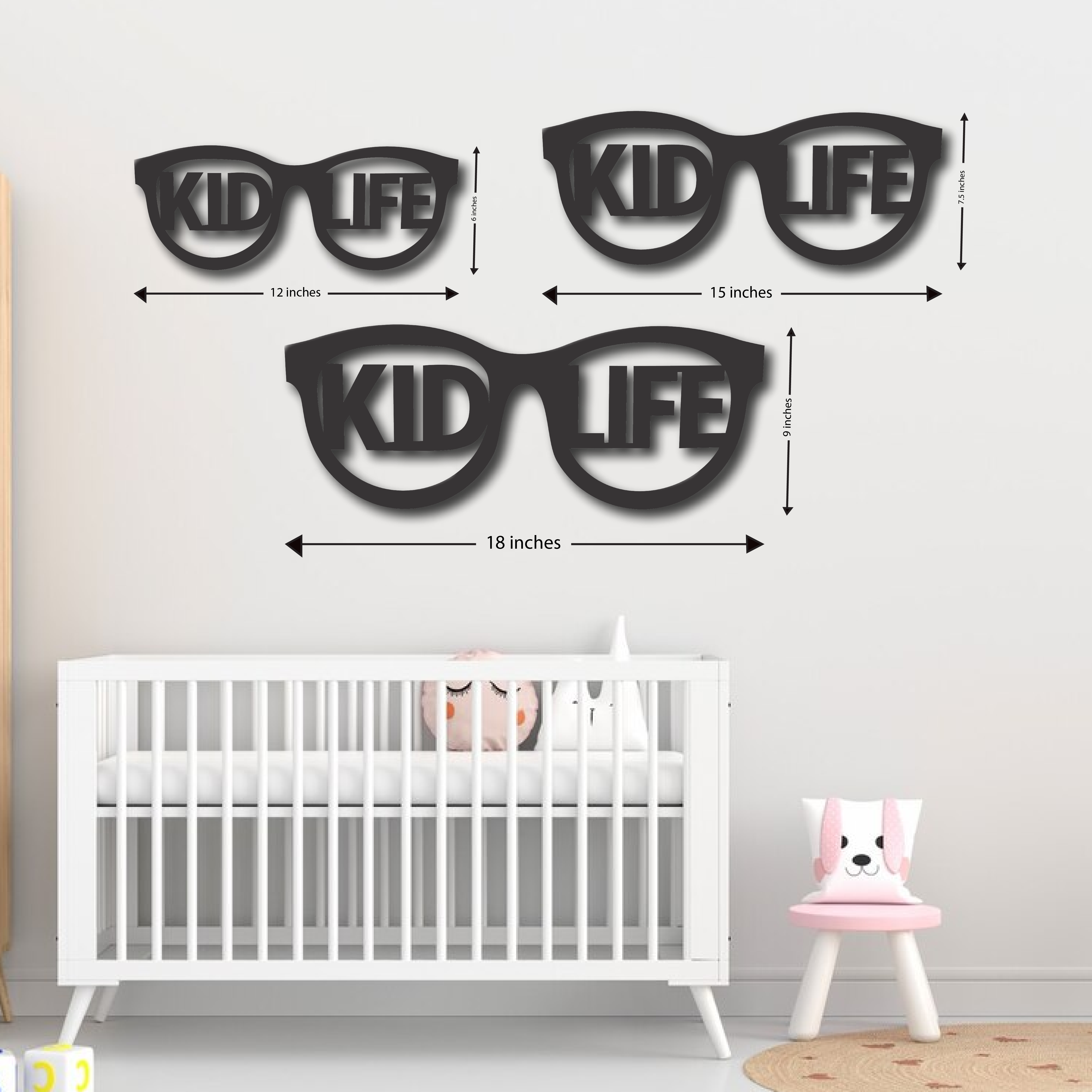 Wood Wall Cutouts -  Kid's Life