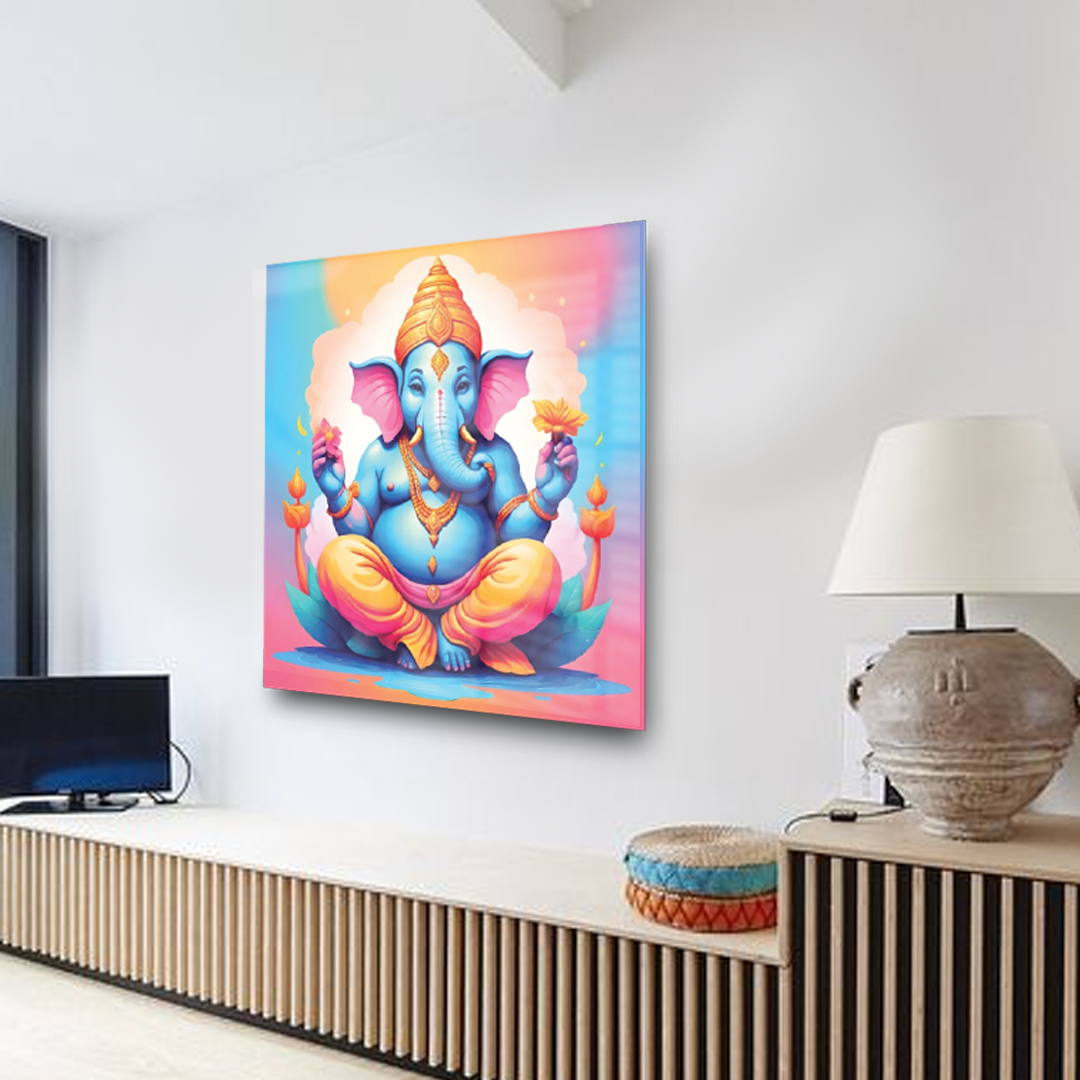 Acrylic Wall Plates - Bappa