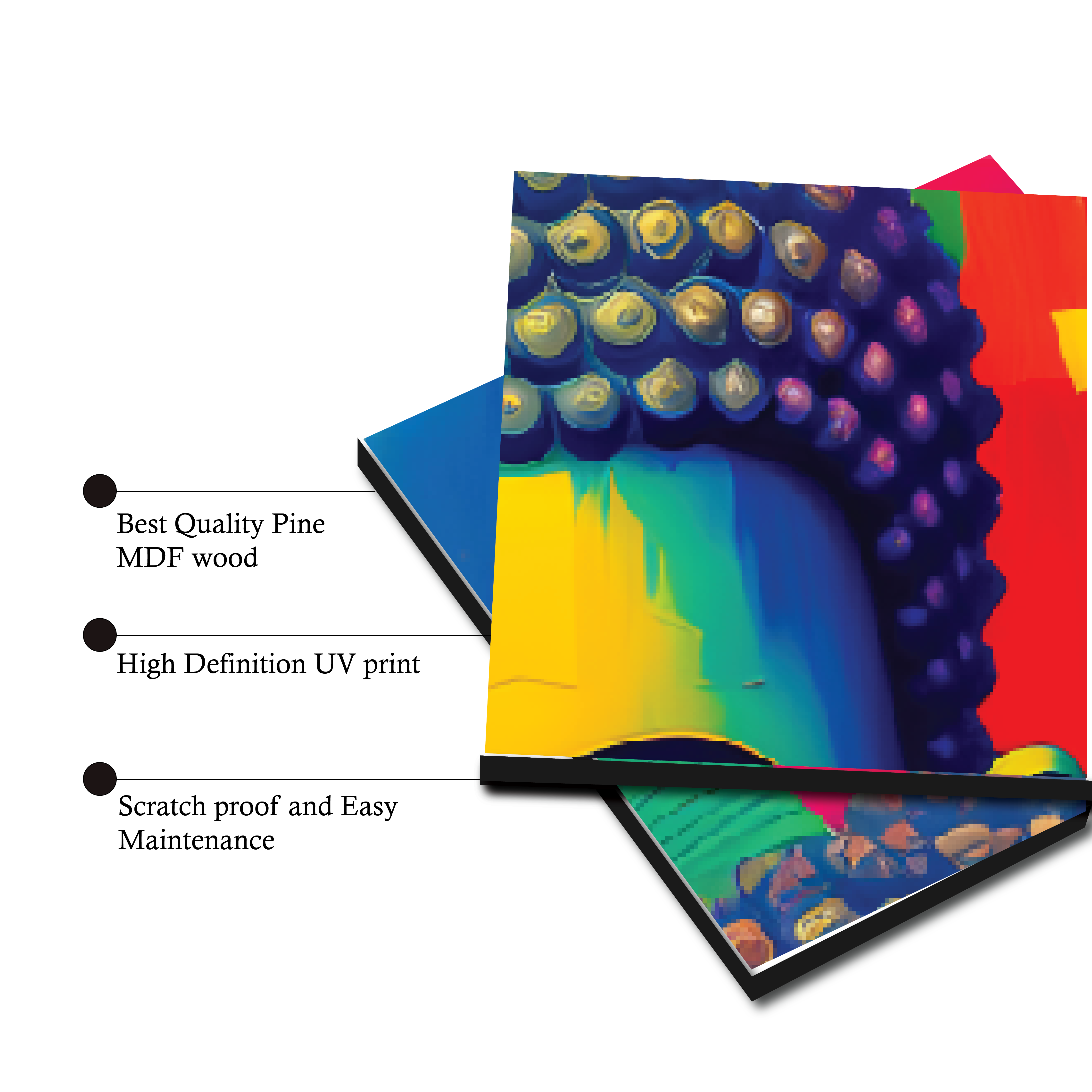 Wall Tiles Set - Lord Buddha Style 3