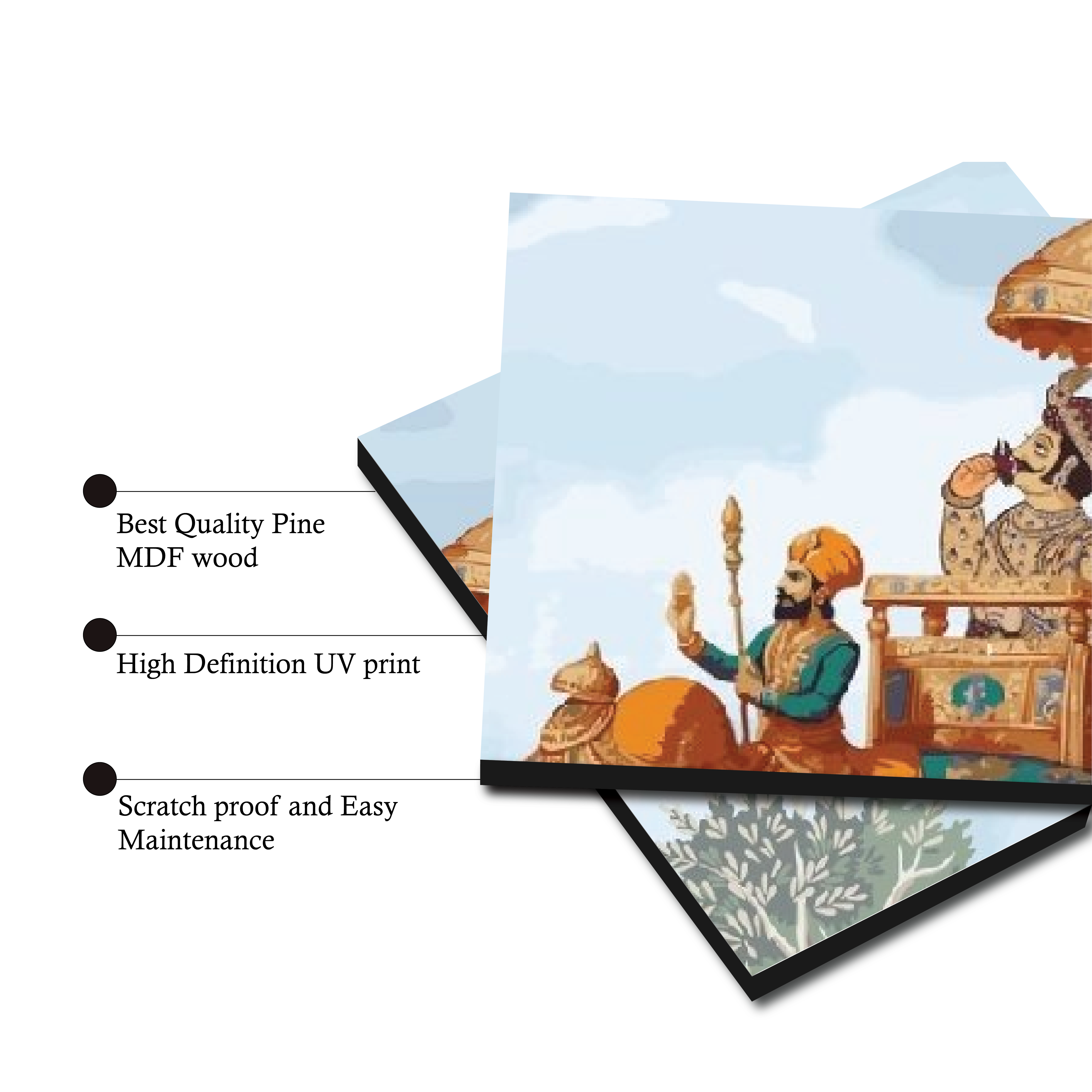 Wall Tiles Set -  Elephant