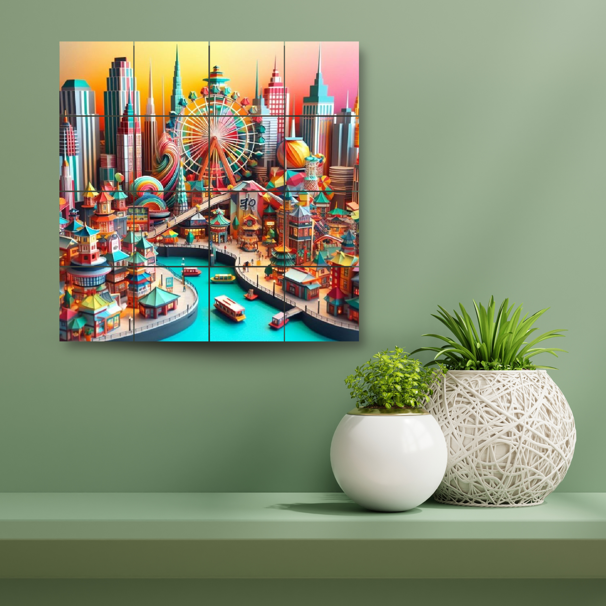 Wall Tiles Set - Carnival City