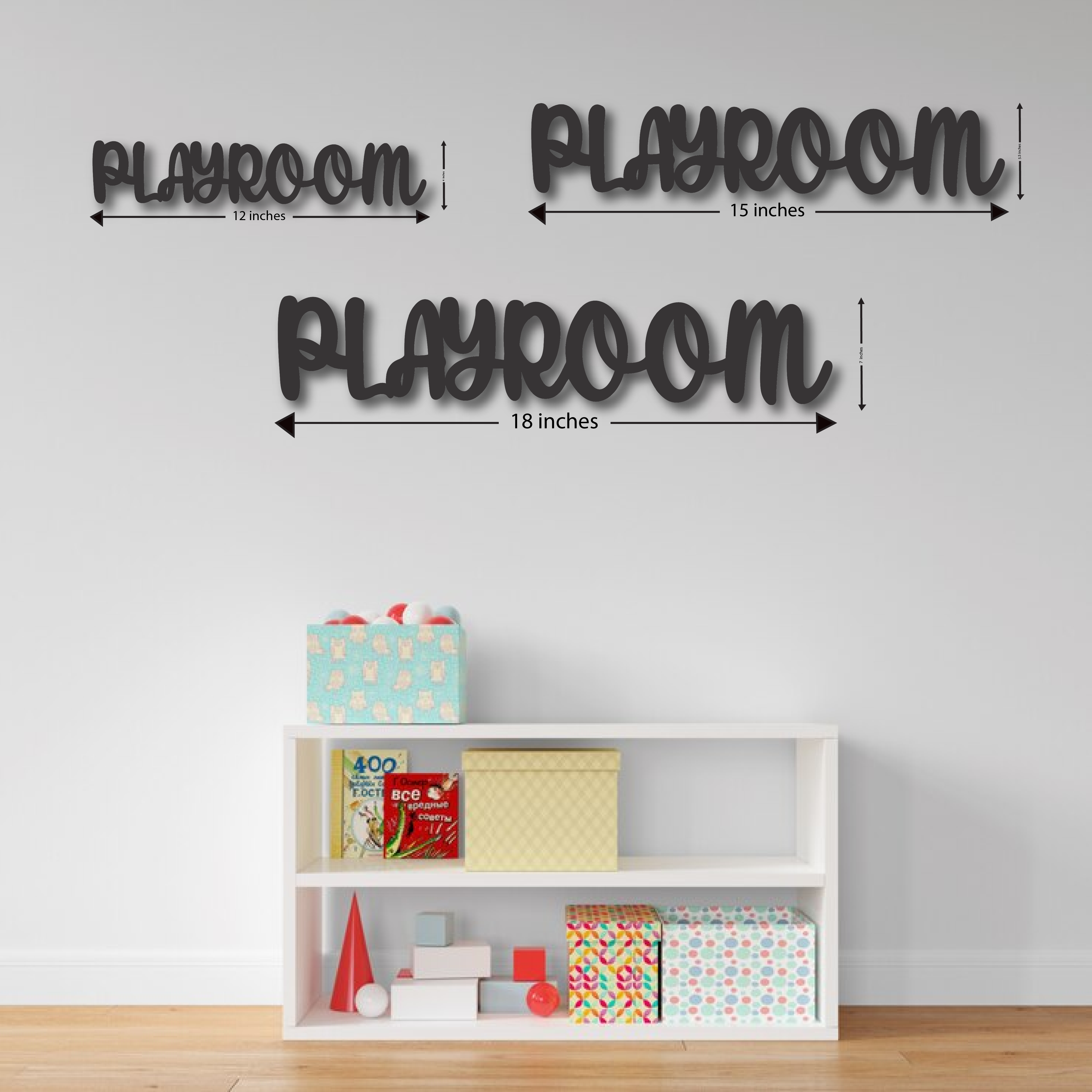 Wood Wall Cutouts -  Playroom