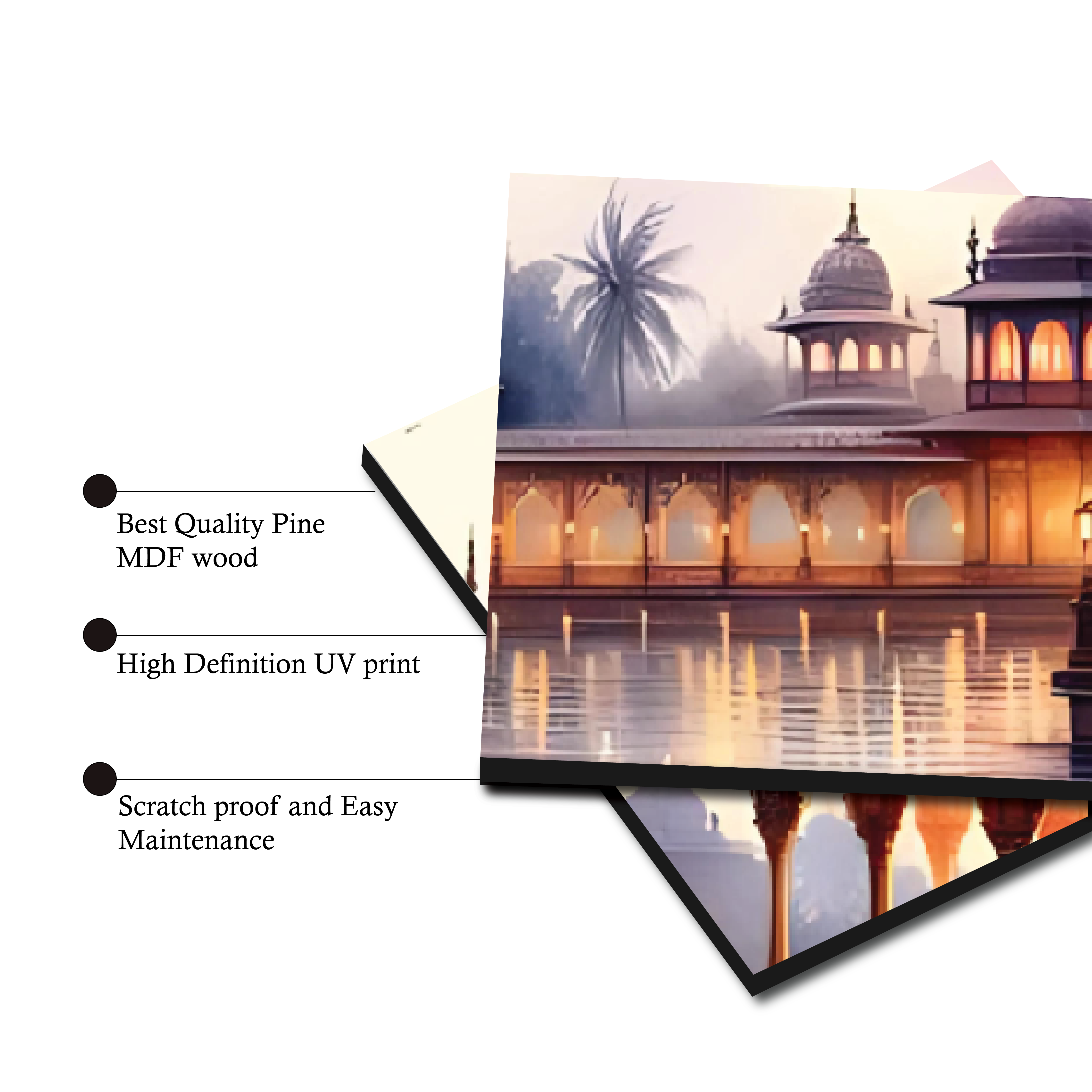 Wall Tiles Set - Bhavya Bhavan near Lotus Lake