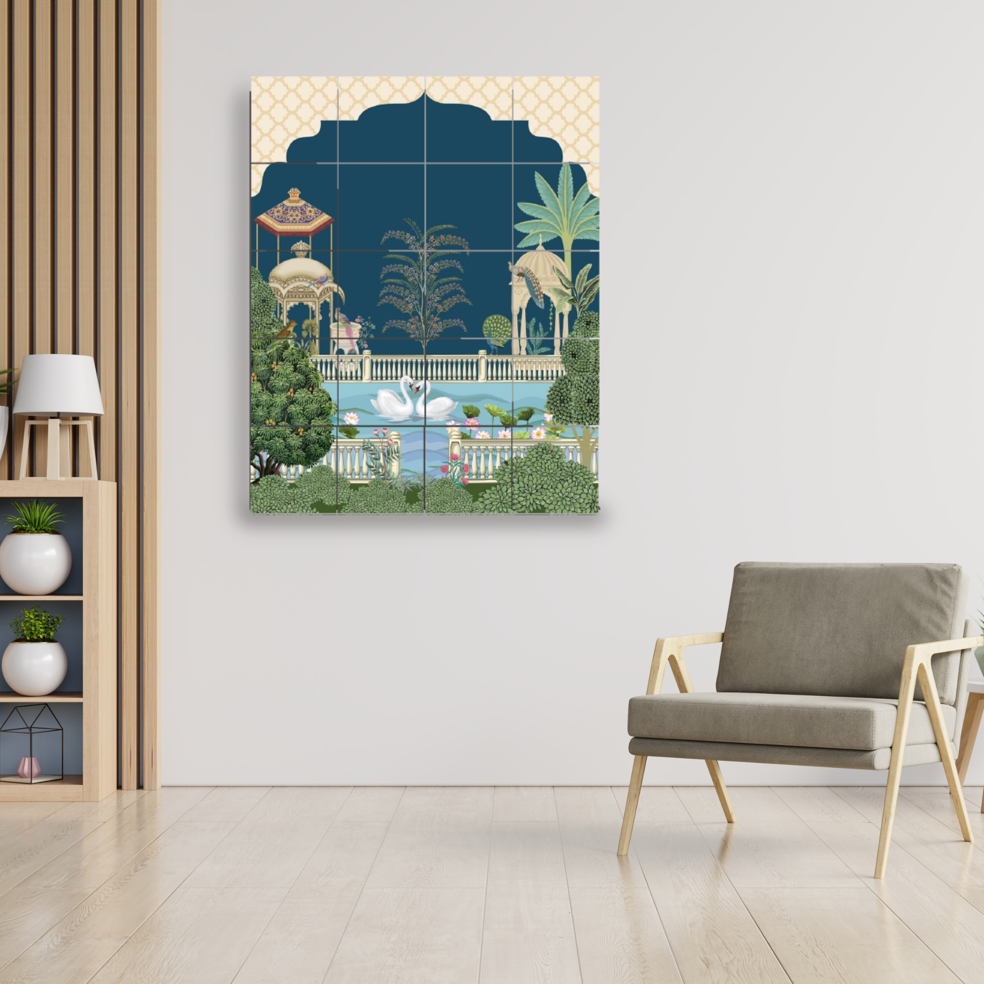 Wall Tiles Set - Swan