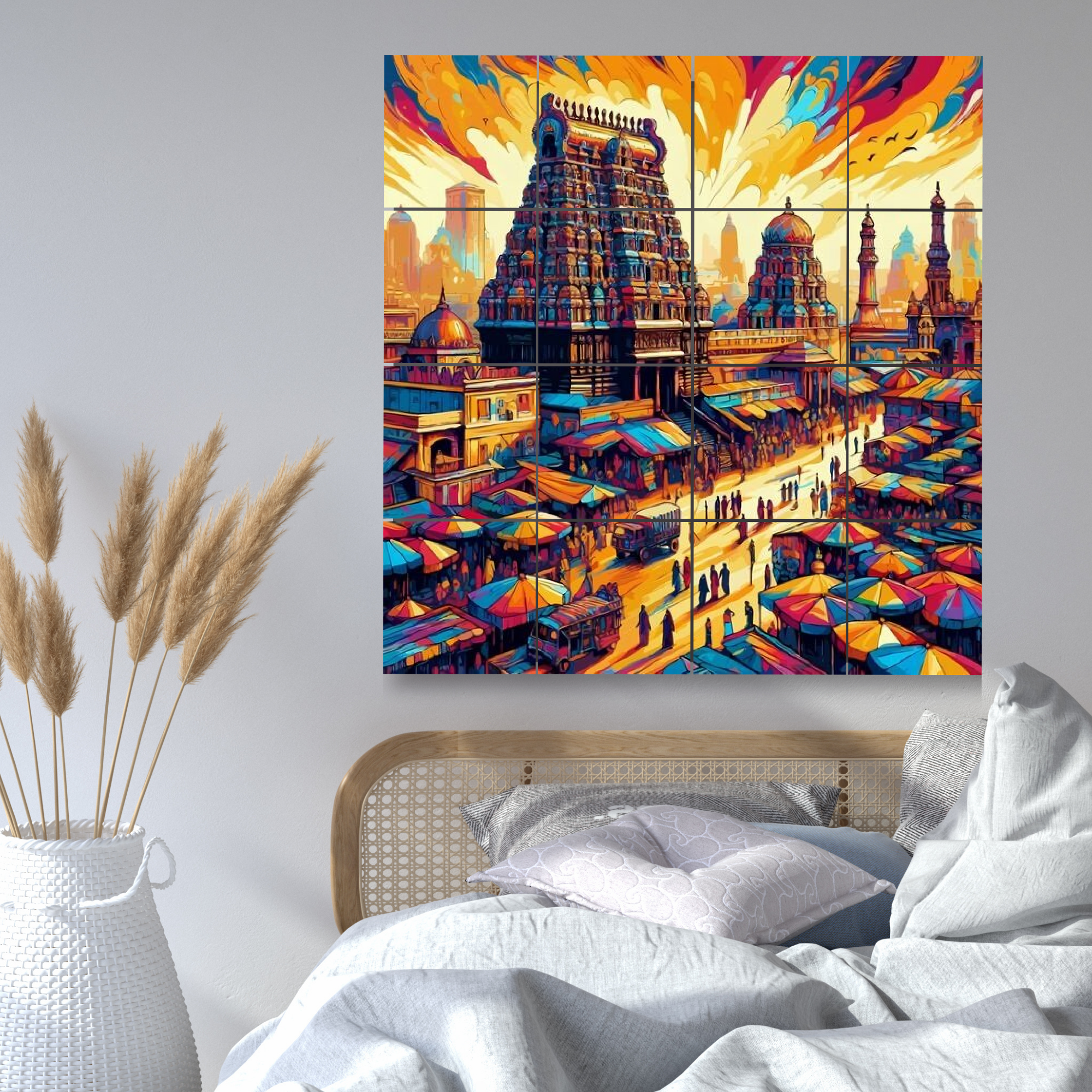 Wall Tiles Set - Tirupati Balaji Temple